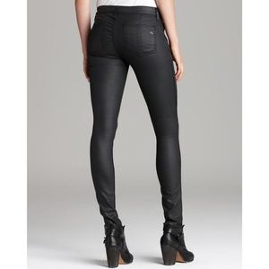 Rag and Bone ShoreDitch Black Skinny Jeans W 28